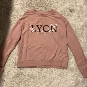 Pink sweater